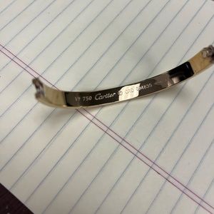 Love Bracelet in Gold tone